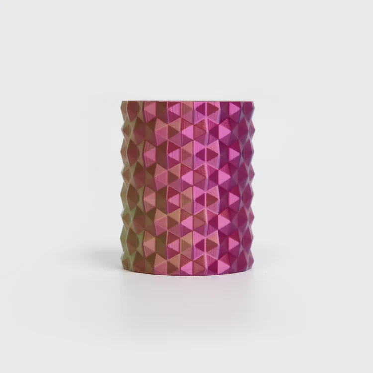 PLA Silk Tri Color пластик Red Yellow Blue Красный жёлтый синий R3D 1.75 мм 1 кг