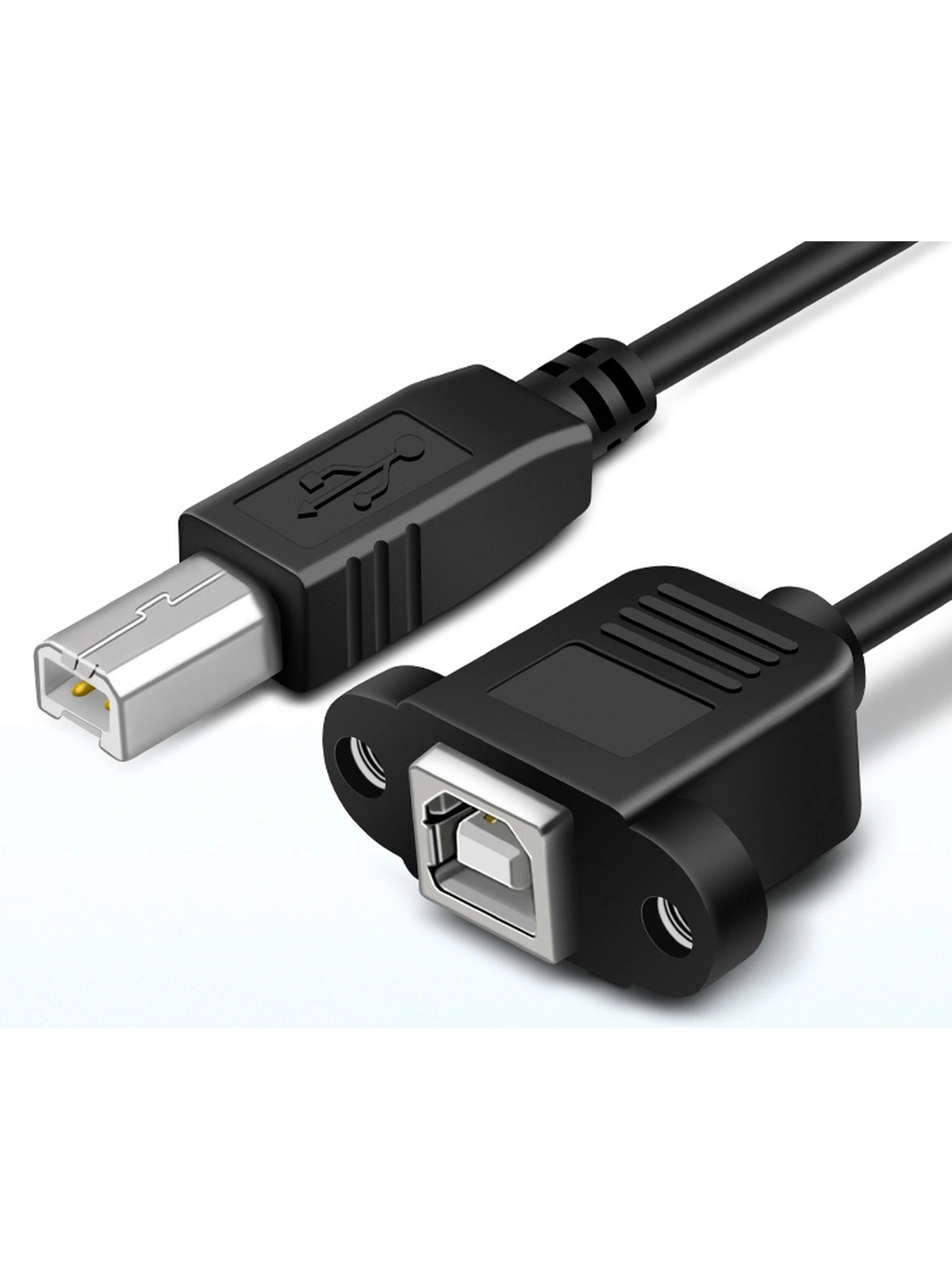 Адаптер USB-B F в USB-B M «Папа-мама» L=300 мм