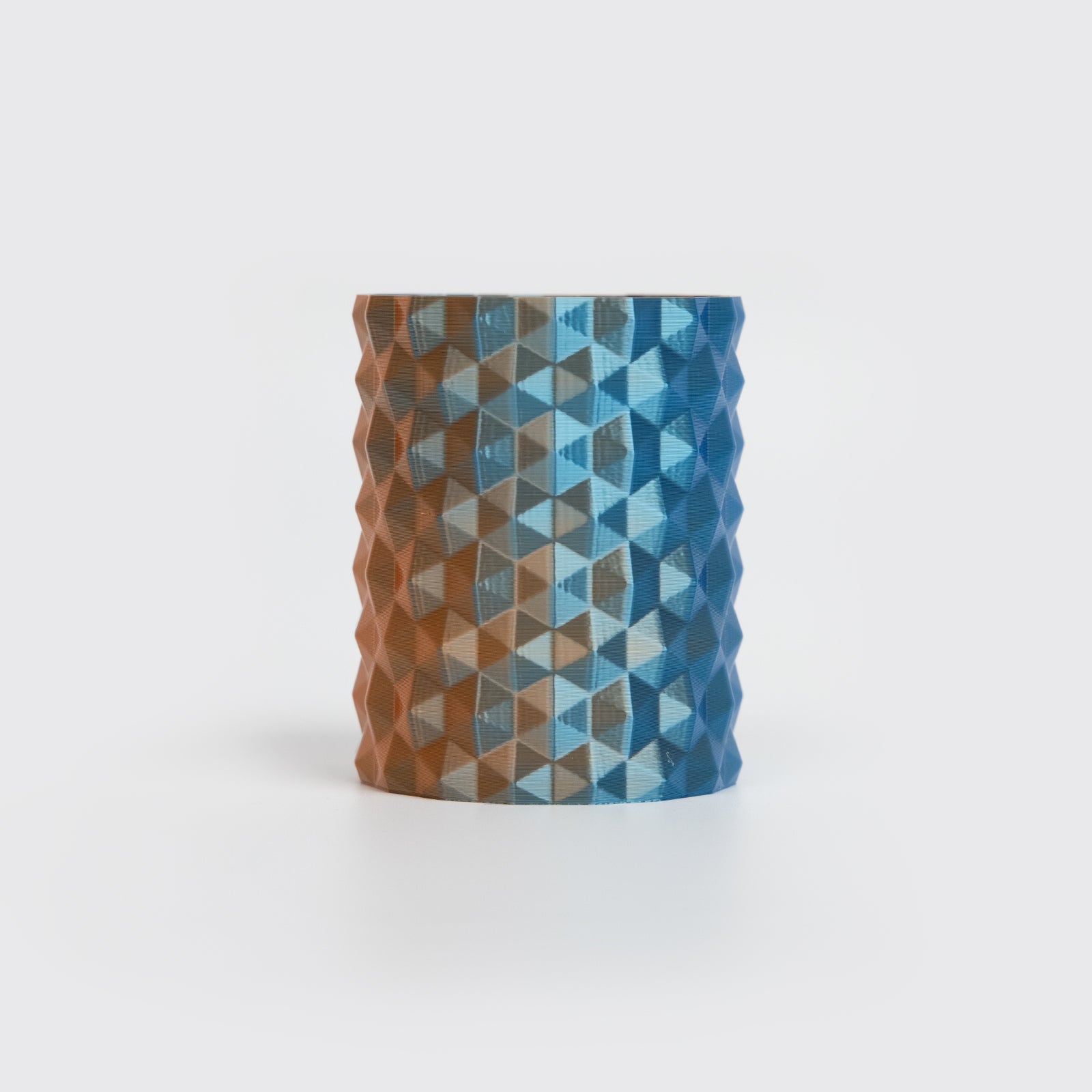 PLA Silk Dual-Color пластик Blue Orange Синий оранжевый R3D 1.75 мм 1 кг