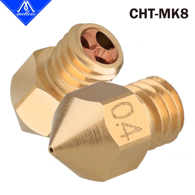 Сопло Mellow MK8 CHT Латунь -1.75 мм-, 0,6 мм