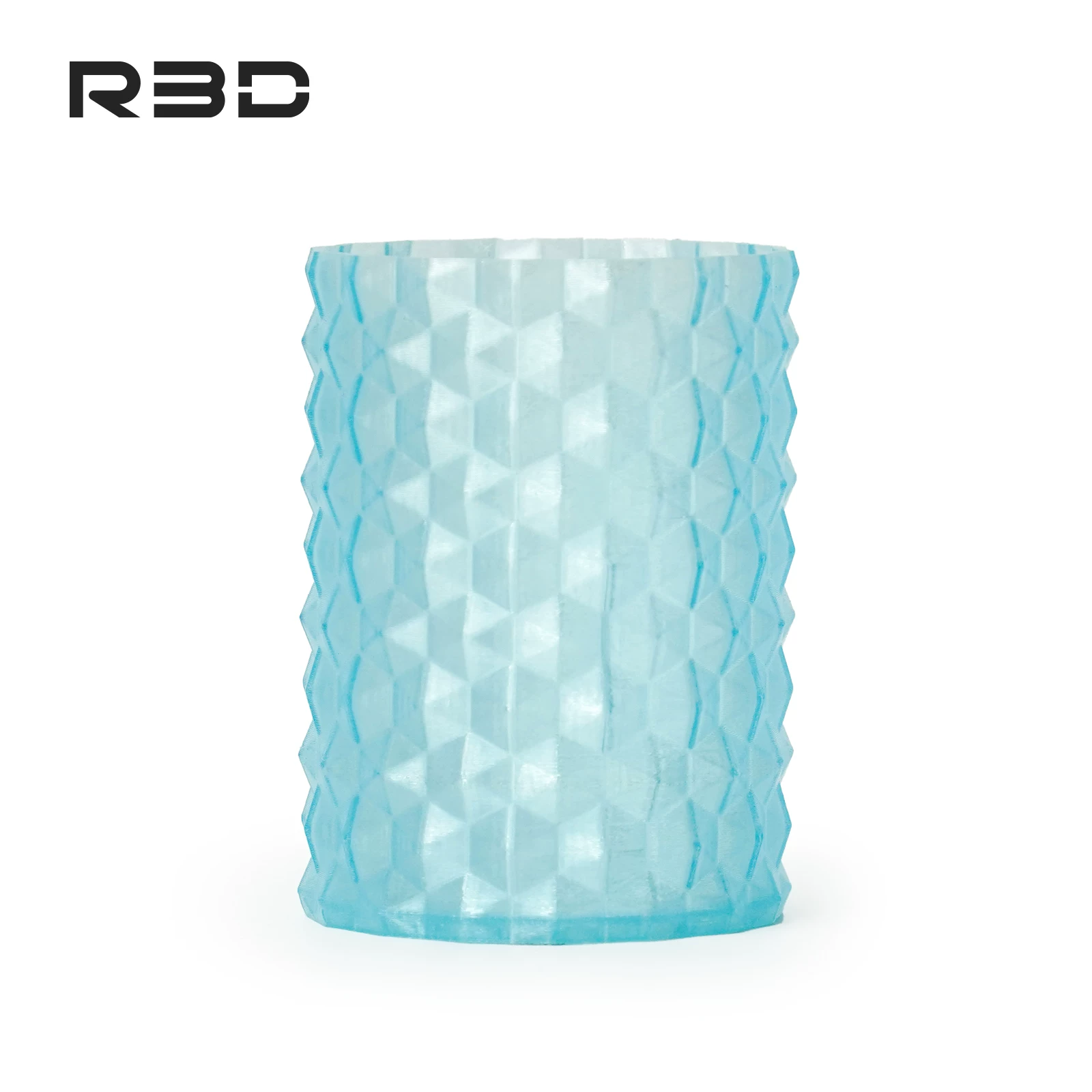 PLA пластик R3D Полупрозрачный светло-синий Transparent Light Blue High-Speed 1.75 мм 1 кг