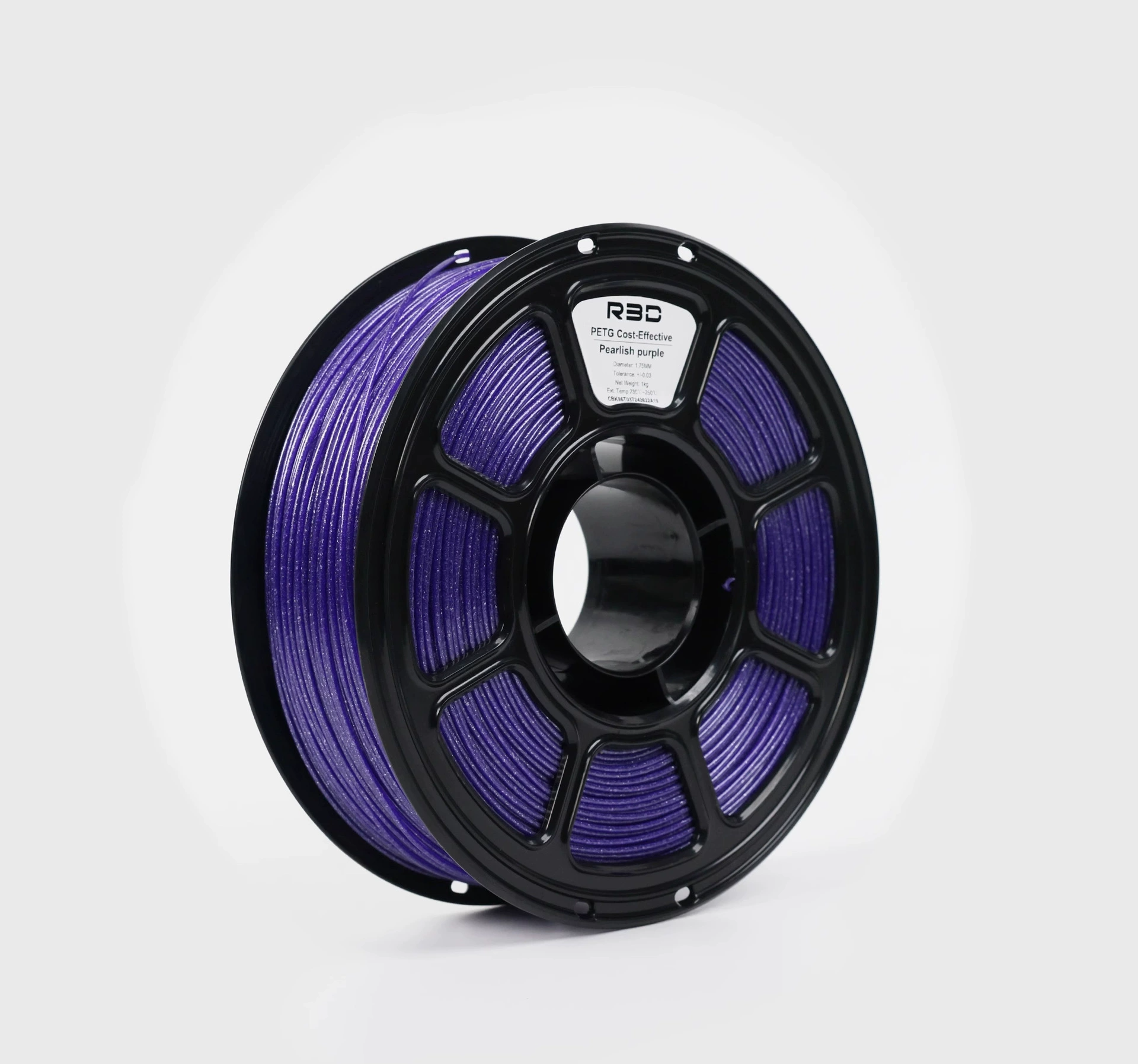 PETG пластик R3D Перламутровый синий Pearlish purple High-Speed 1.75 мм 1 кг