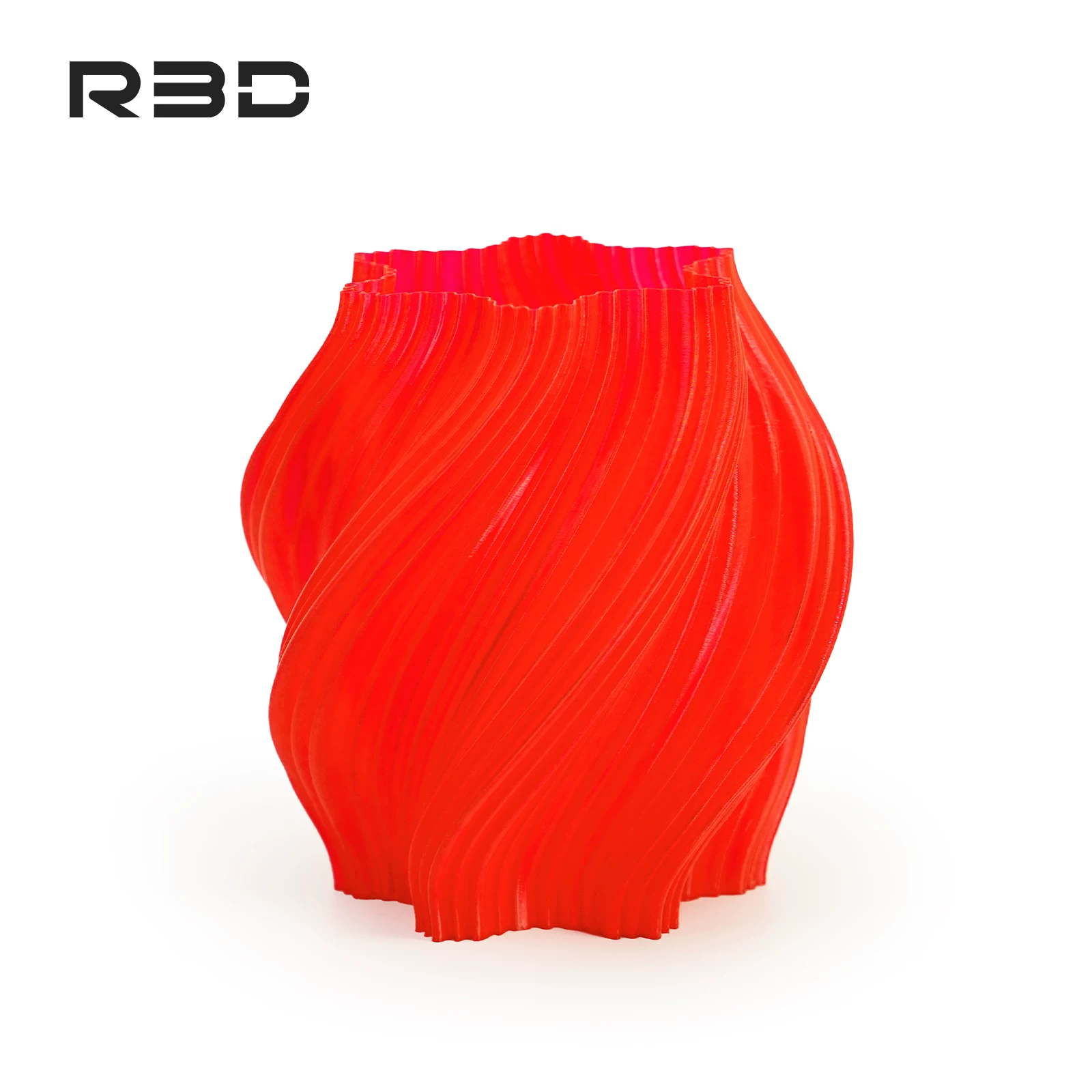 PLA пластик R3D Полупрозрачный красный Transparent Red High-Speed 1.75 мм 1 кг