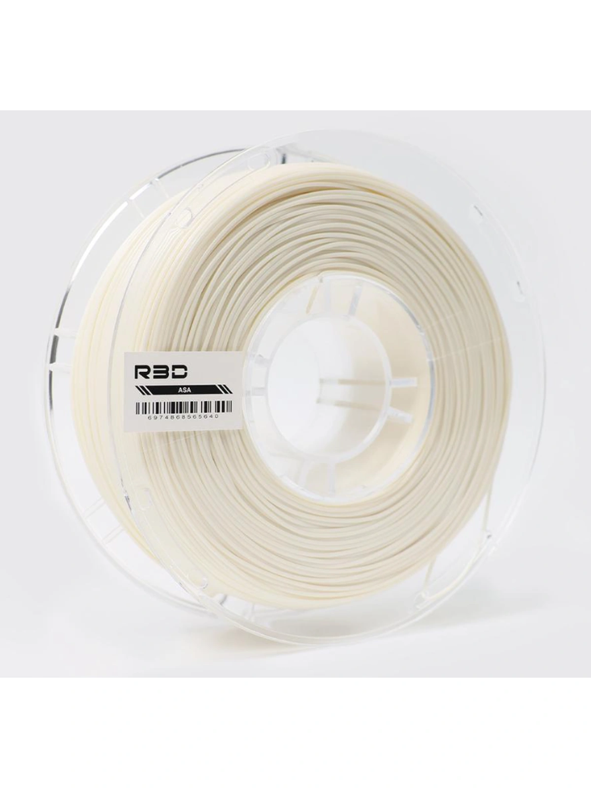 ASA White пластик Белый Ультрафиолетостойкий R3D 1.75 мм 1 кг