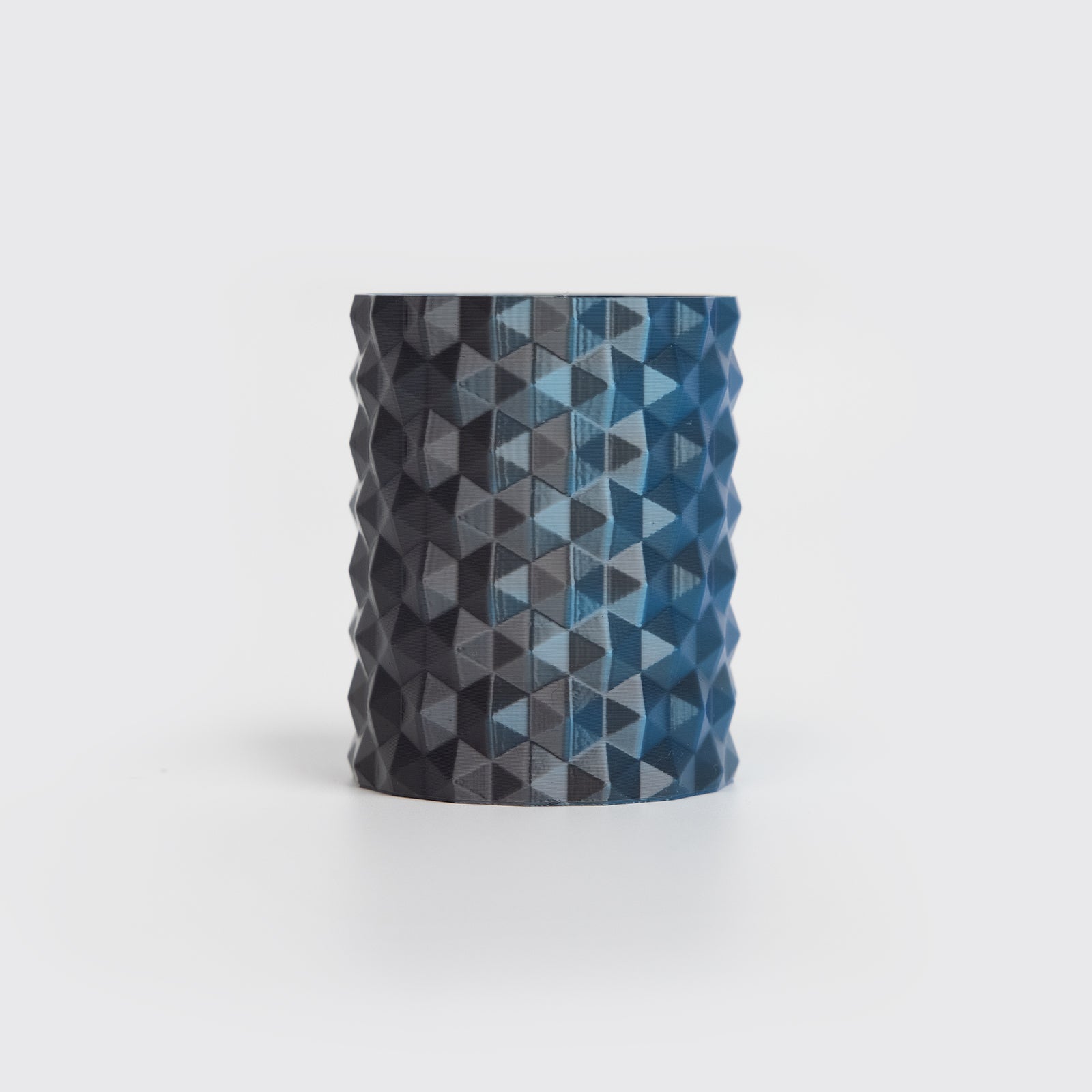 PLA Silk Dual-Color пластик Black Blue Чёрный синий R3D 1.75 мм 1 кг