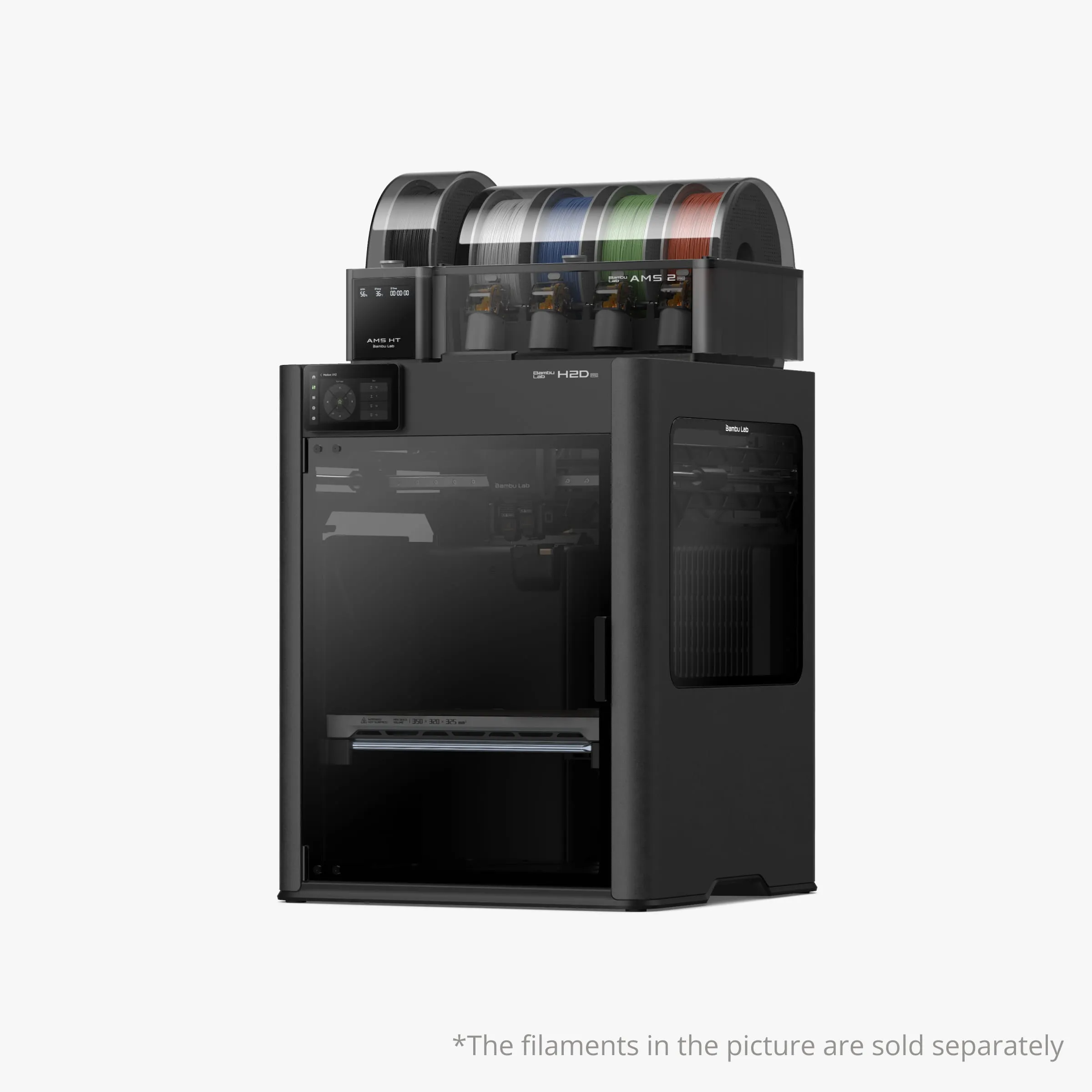 3D-принтер Bambu Lab H2D Pro Combo (AMS 2 Pro, HT) (EU-версия)