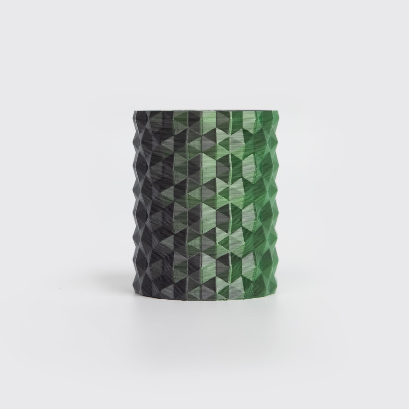 PLA Silk Dual-Color пластик Black Green Чёрный зелёный R3D 1.75 мм 1 кг