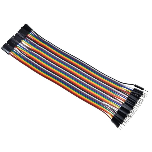 Провода 2.54 Arduino M-F (папа-мама) 40 штук