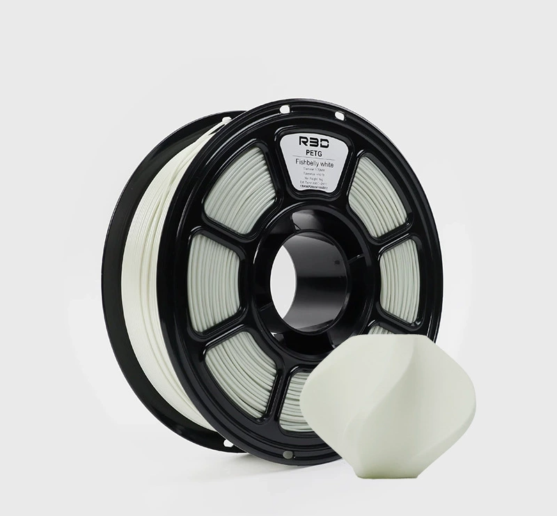 PETG пластик R3D Рыбье брюшко Fishbelly white High-Speed 1.75 мм 1 кг