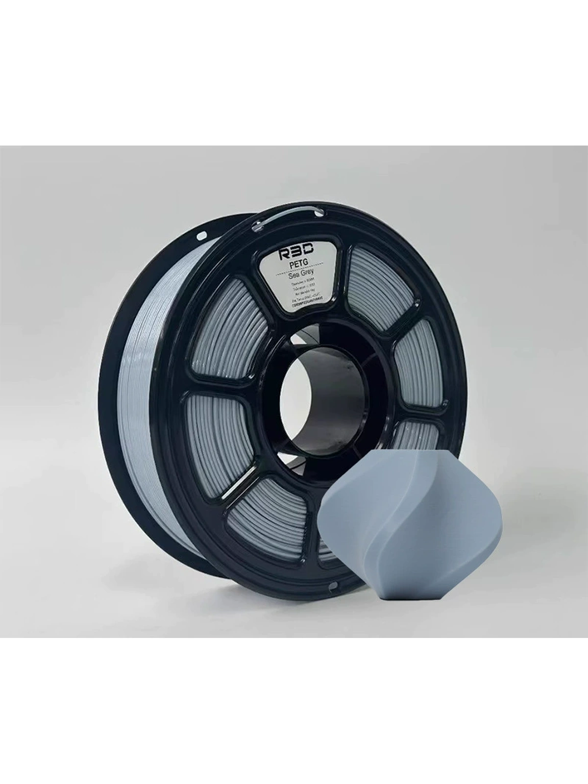 PETG пластик R3D Серо‑морской Sea Grey High-Speed 1.75 мм 1 кг