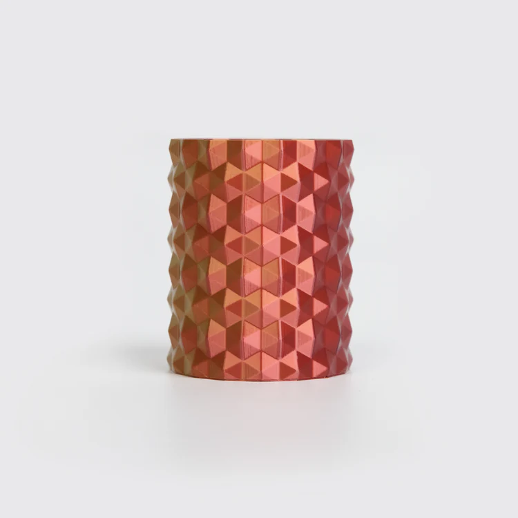 PLA Silk Tri Color пластик Red Gold Purple Красный золотой фиолетовый R3D 1.75 мм 1 кг