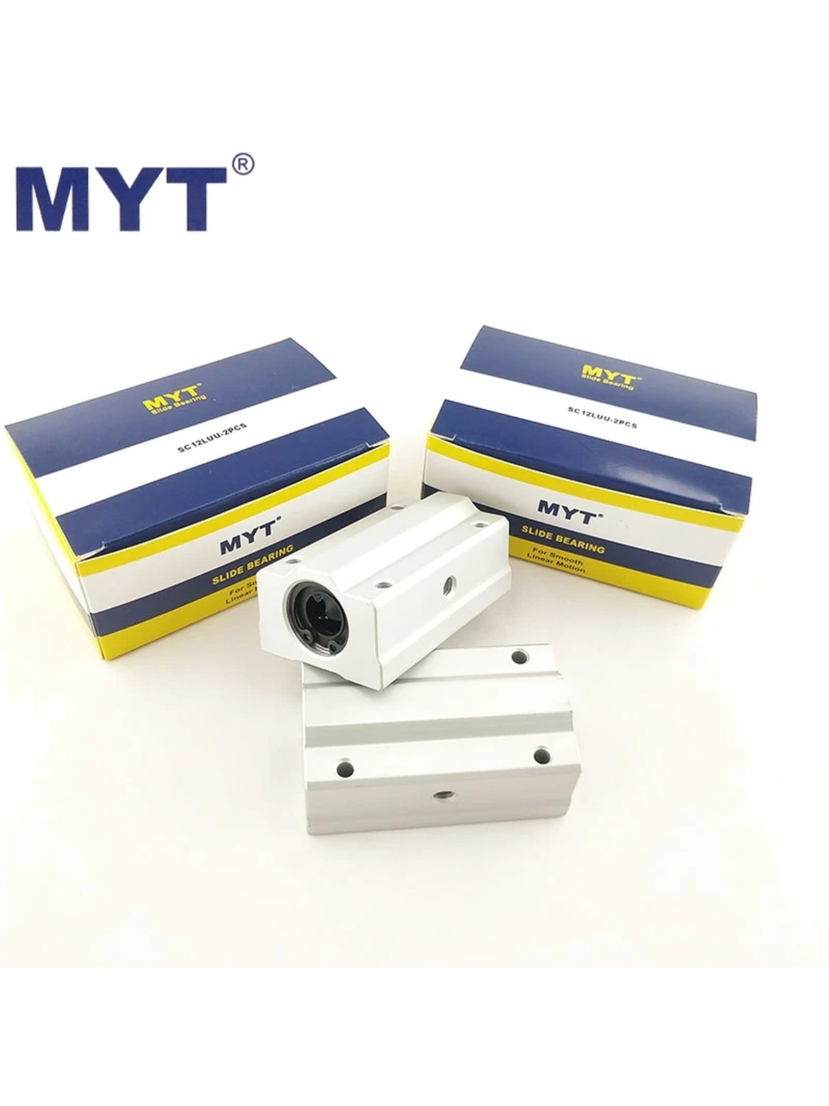 Линейный подшипник в корпусе SCS16LUU (SC16LUU) MYT
