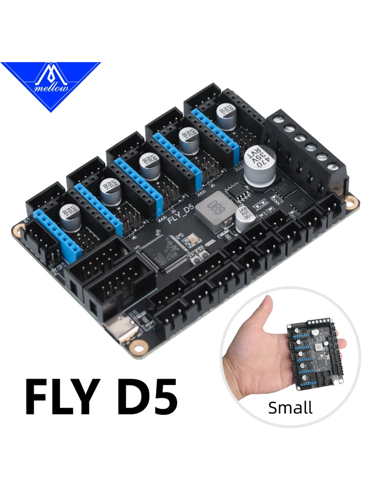 Плата для 3D принтера Mellow FLY D5 под Klipper