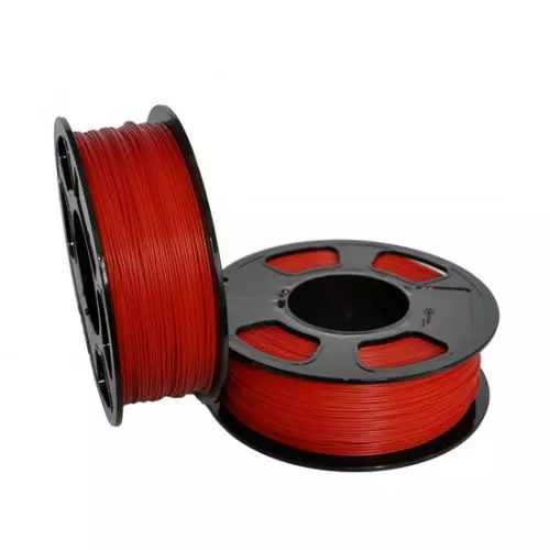 PETG пластик GF RED MATTE / КРАСНЫЙ 1.75 мм 1 кг