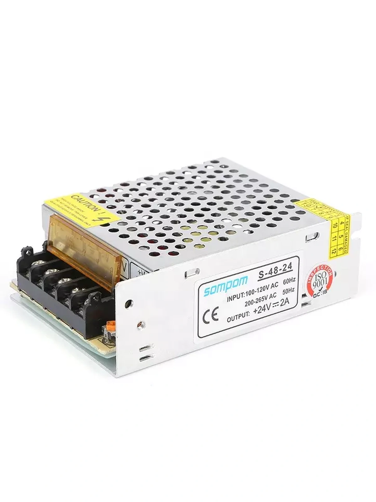 Блок питания 24V 2A 50W, источник питания S-50-24