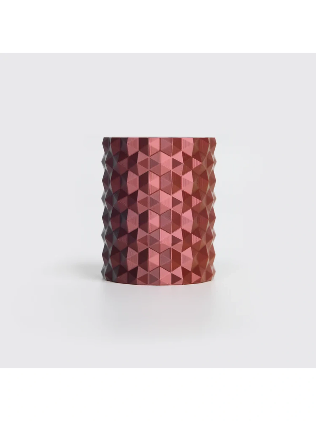 PLA Silk Tri Color пластик Red Gold Black Красный золотой чёрный R3D 1.75 мм 1 кг