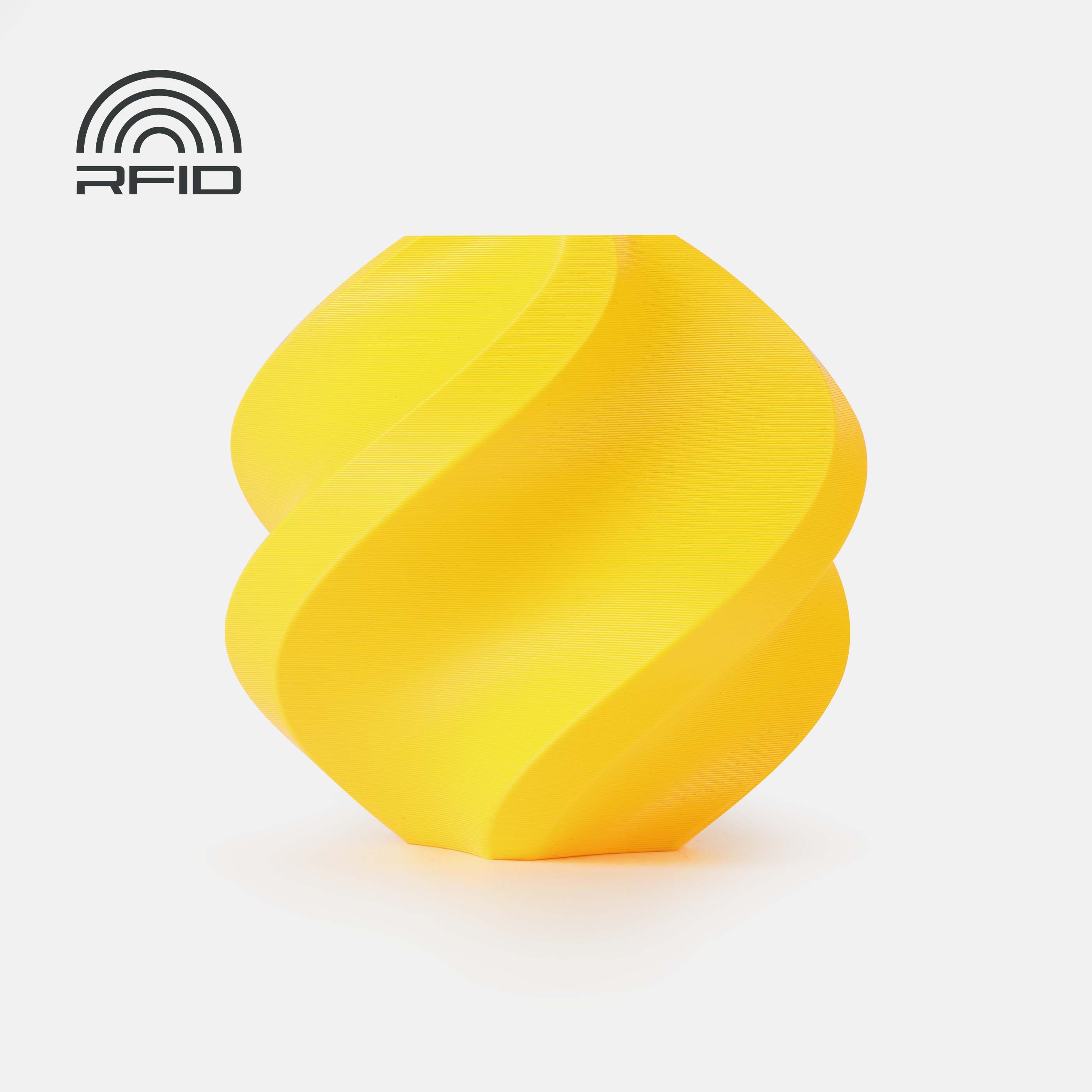 Филамент Bambu Lab PLA Basic 1кг, RFID (с катушкой) Yellow (10400) A00-Y0 - 1 кг.