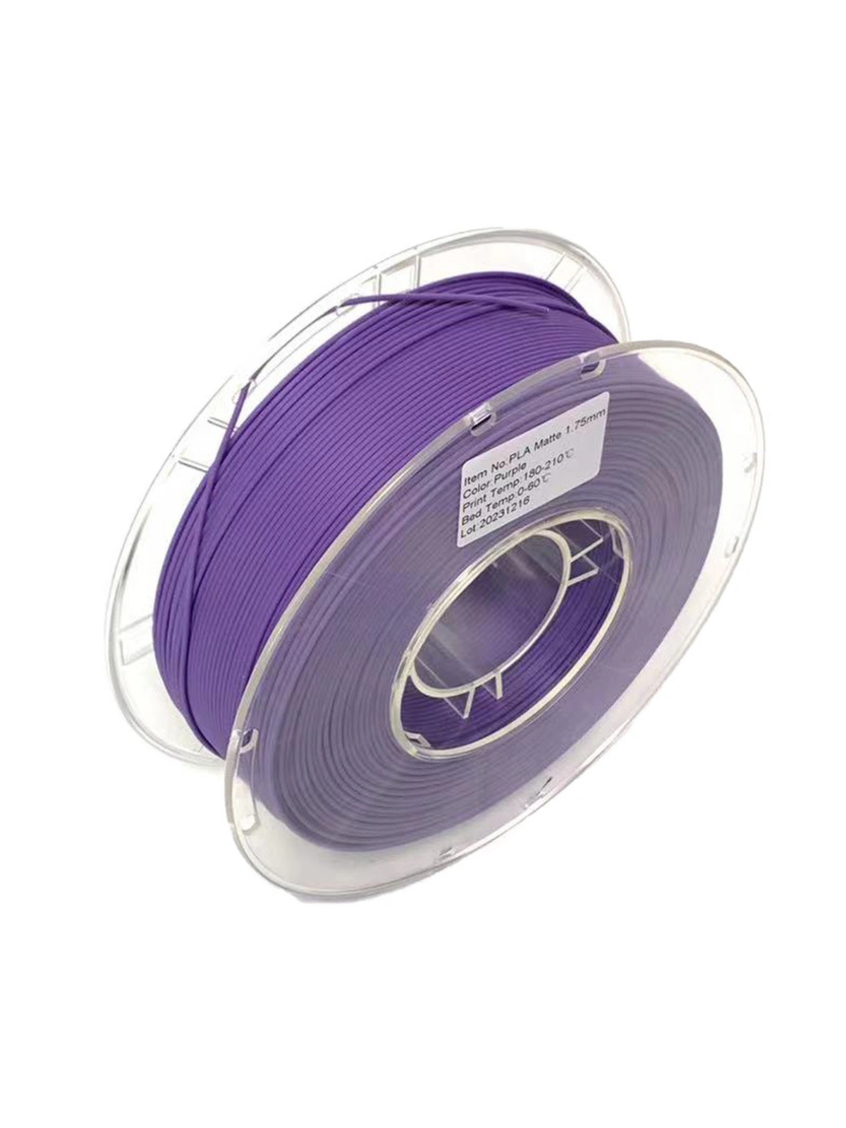 PLA Matte (матовый) пластик PinRui фиолетовый 1.75 мм 1 кг