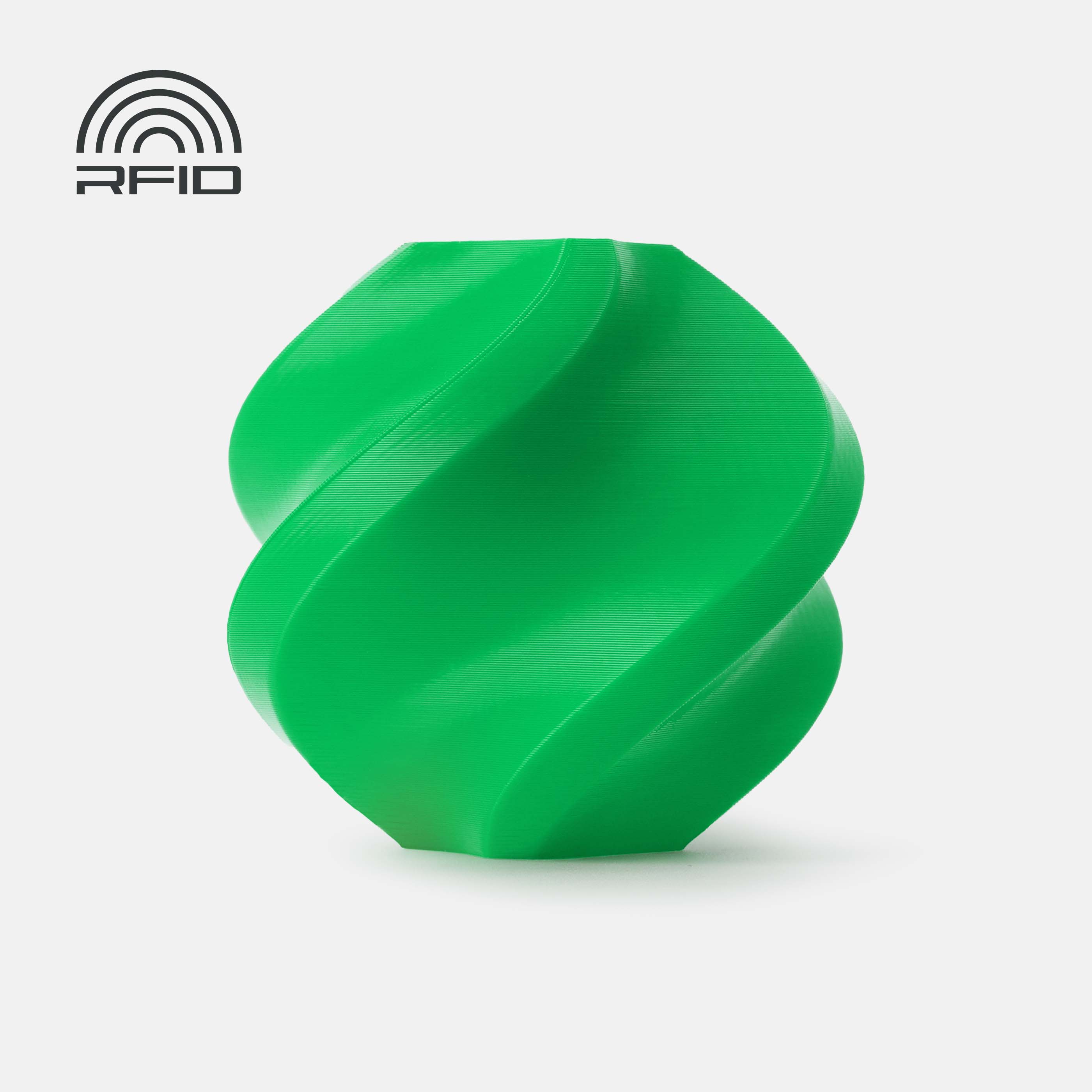 Филамент Bambu Lab PLA Basic RFID (без катушки) Bambu Green (10501) A00-G6 - 1 кг
