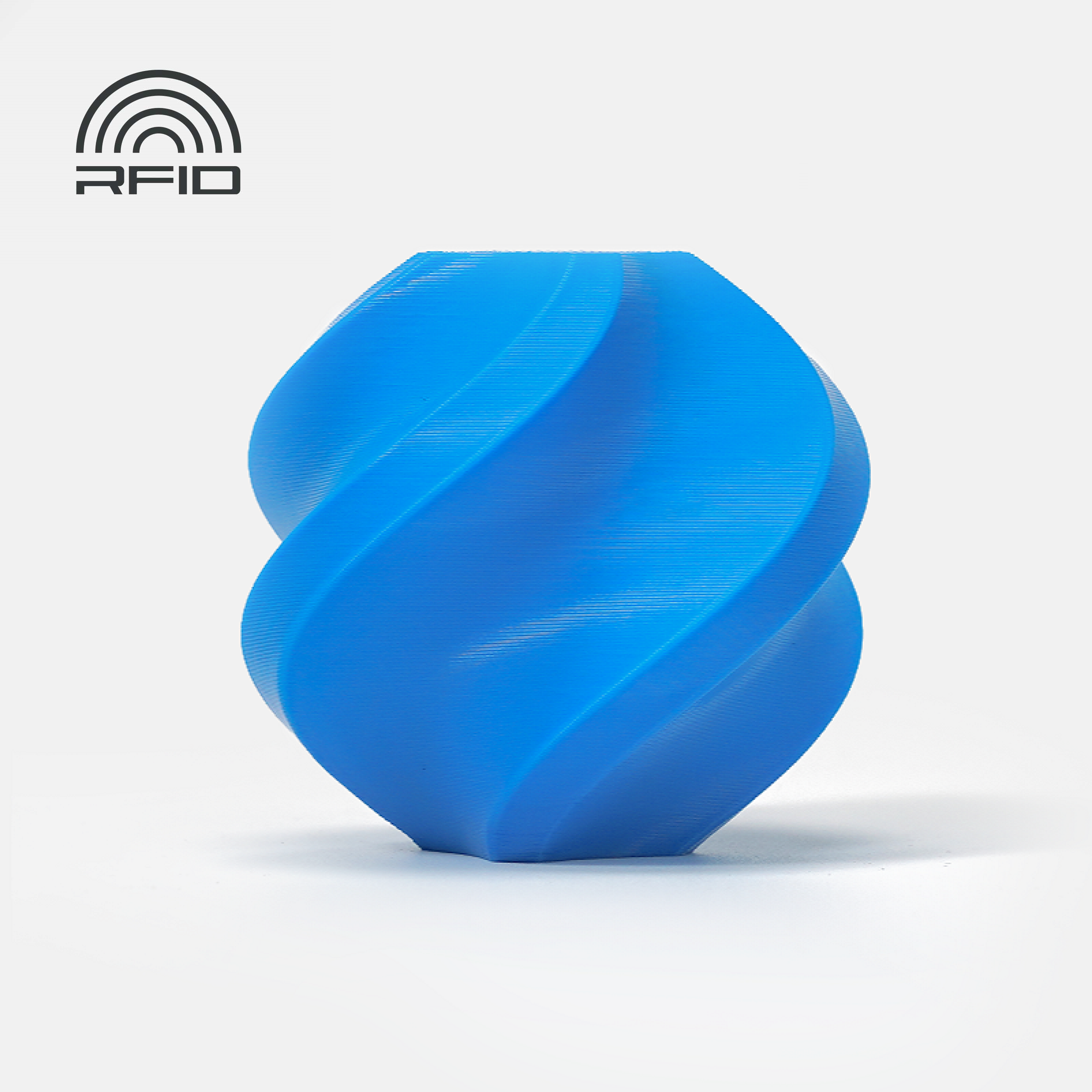 Пластик Bambu Lab PLA Lite RFID (без катушки) Cyan (16600) A18-B0 - 1 кг.