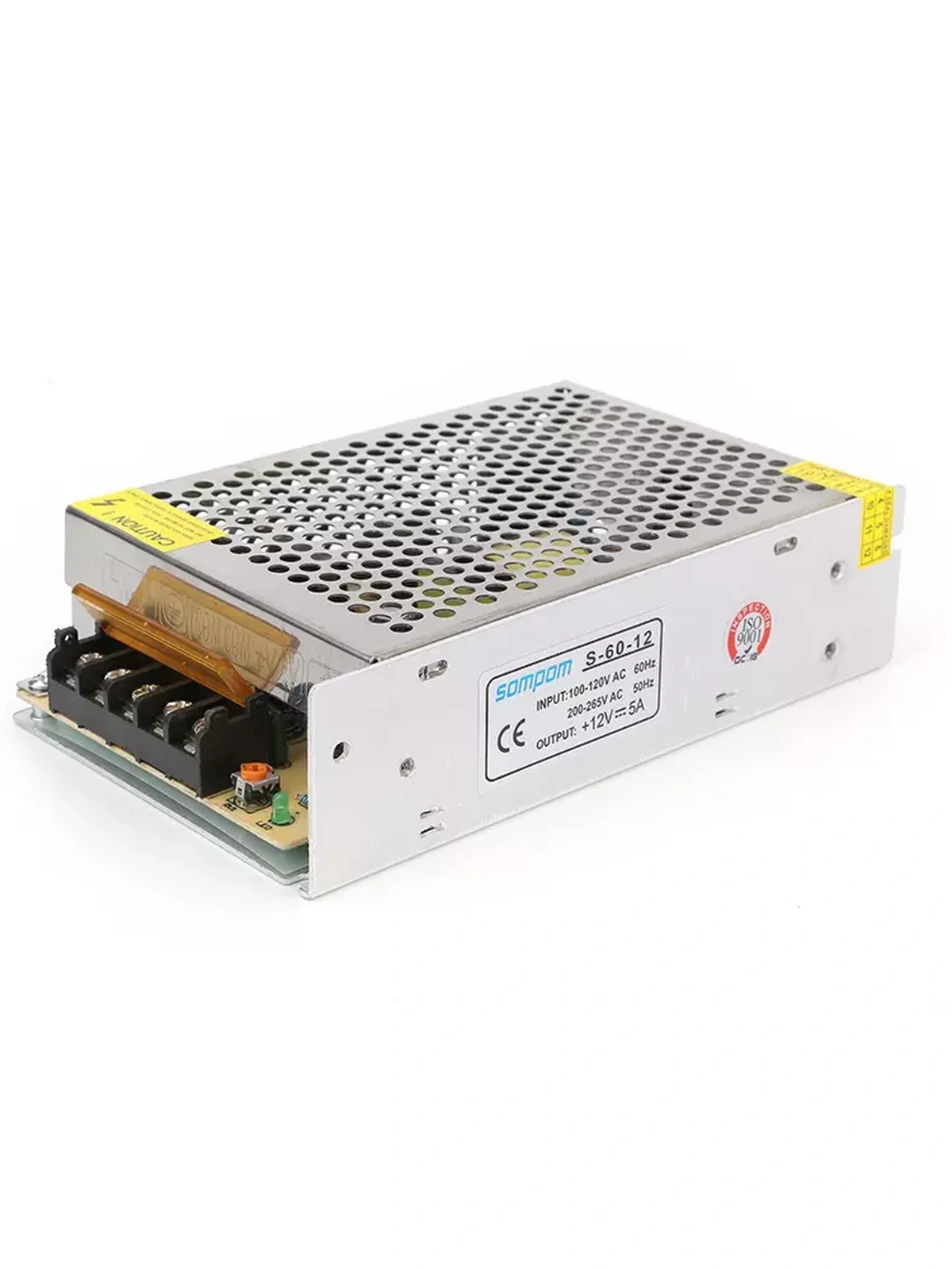 Блок питания 12V 5A 60W, источник питания S-60-12