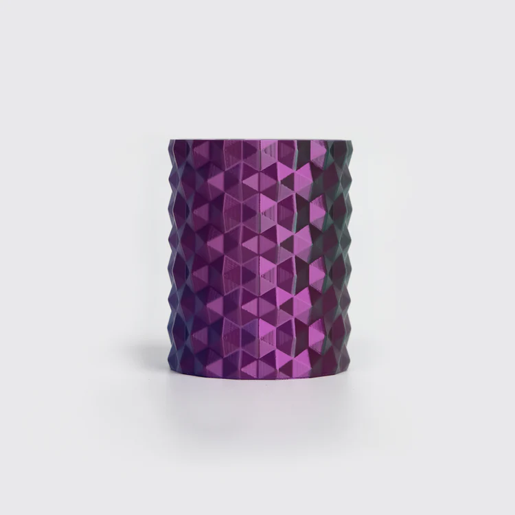 PLA Silk Tri Color пластик Rose-Red Green Blue Розово-красный зелёный синий R3D 1.75 мм 1 кг