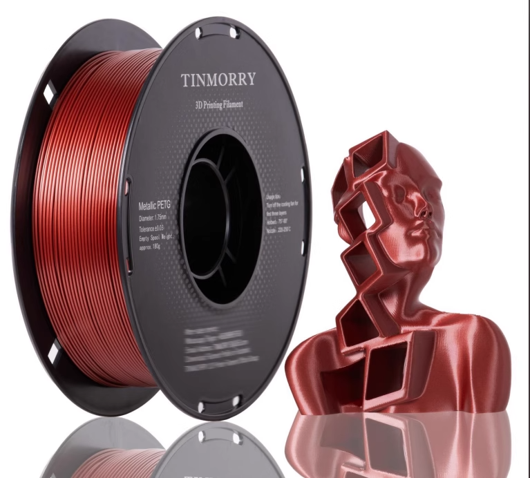 PETG Galaxy пластик Tinmorry красный 1.75 мм 1 кг