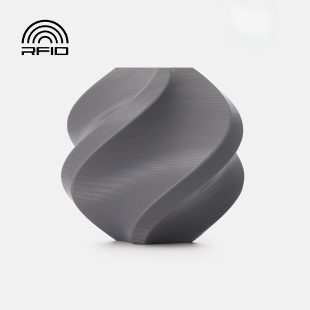 Пластик Bambu Lab PETG Basic RFID (без катушки) Gray (30107) G00-D00 - 1 кг