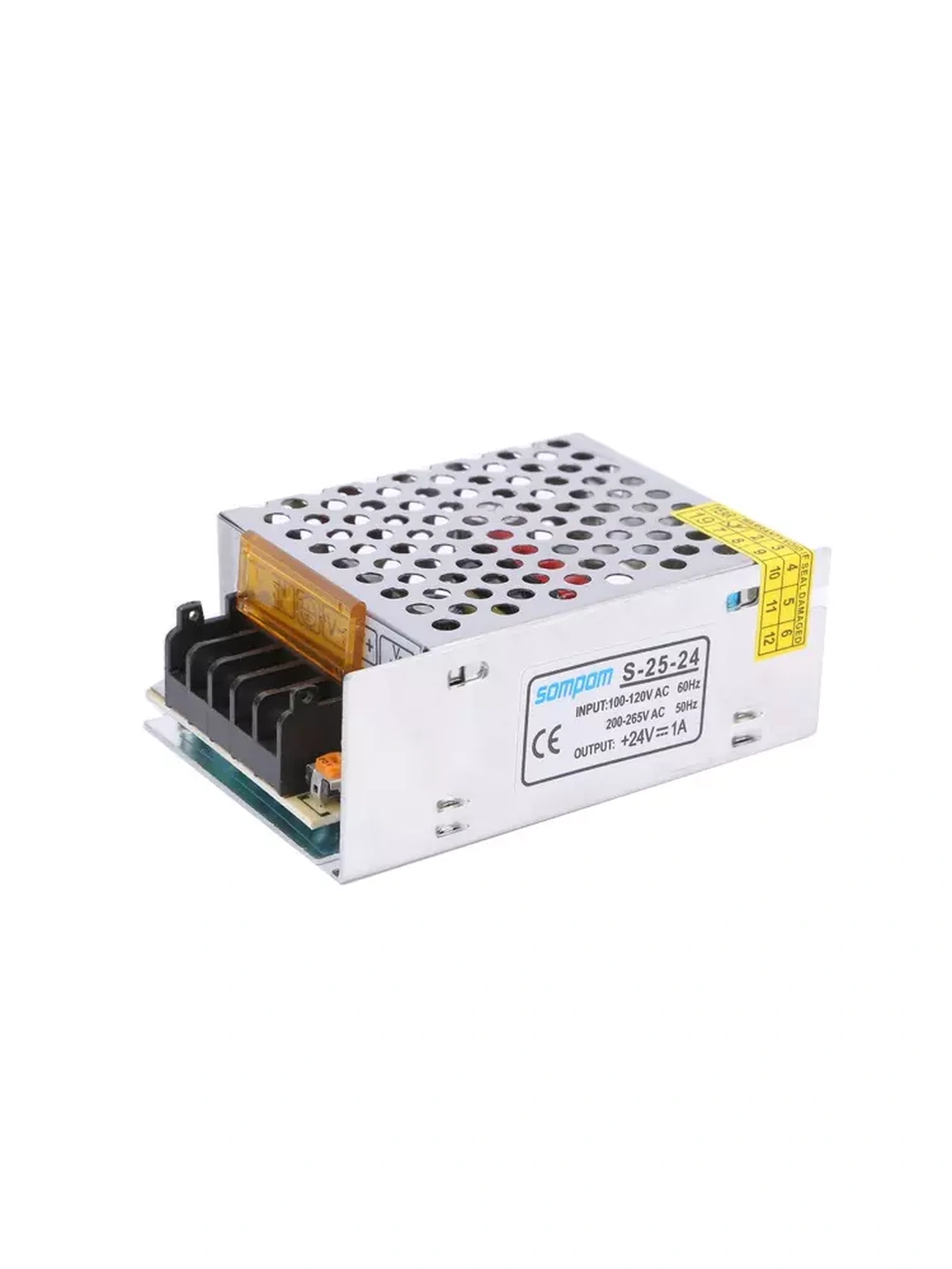 Блок питания 24V 1A 25W, источник питания S-25-24