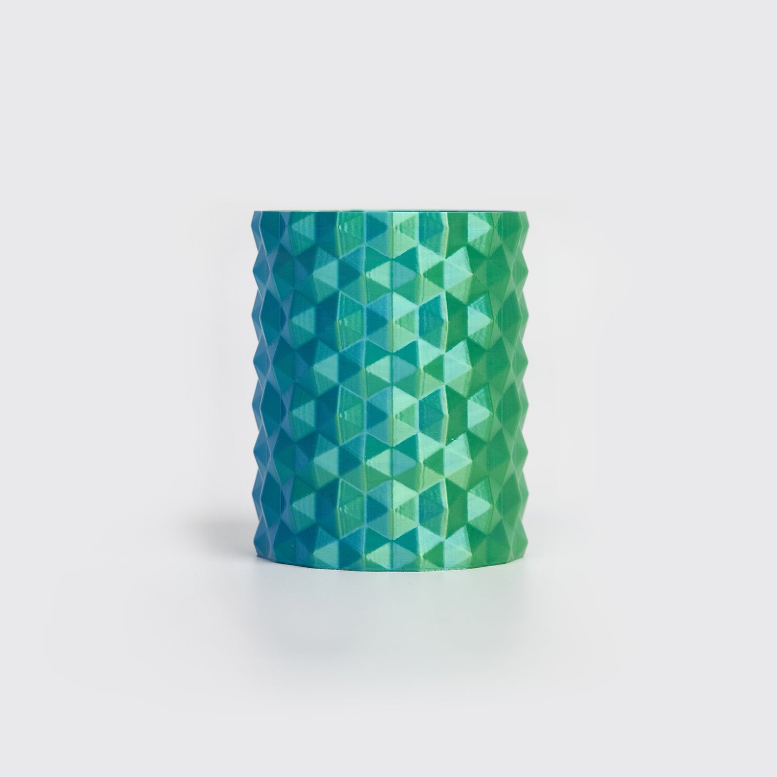 PLA Silk Dual-Color пластик Blue Green Синий зелёный R3D 1.75 мм 1 кг