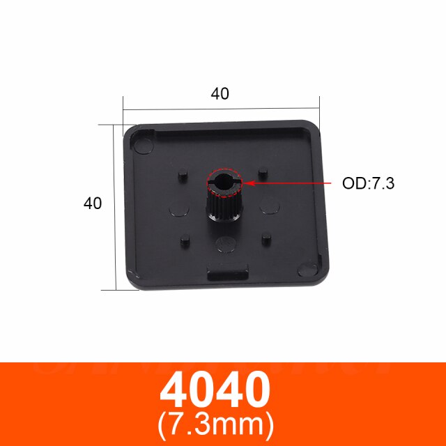 Заглушка торцевая 40x40 для профиля 4040