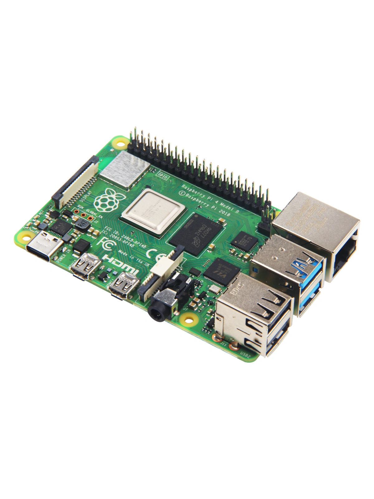 Микрокомпьютер Raspberry Pi 4 Model B 2Gb