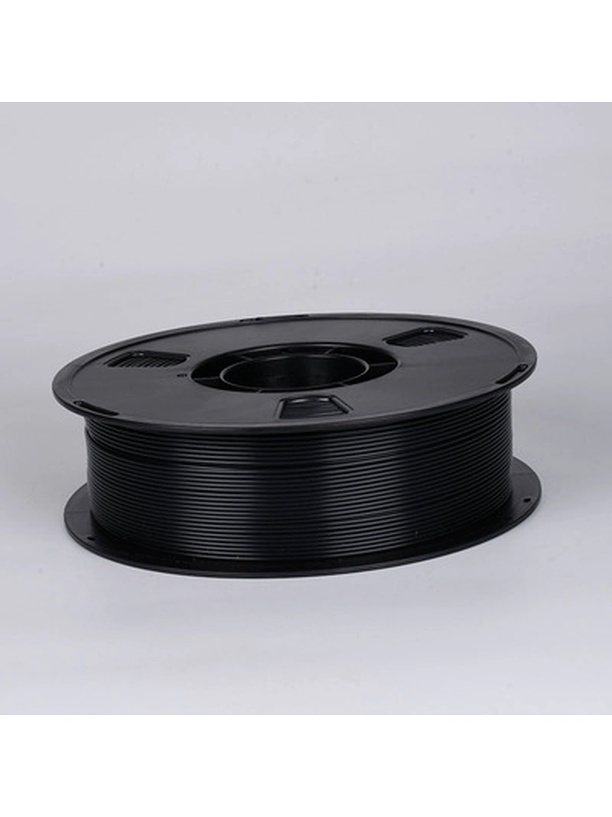 PLA plus пластик Wan plast черный 1.75 мм 1 кг