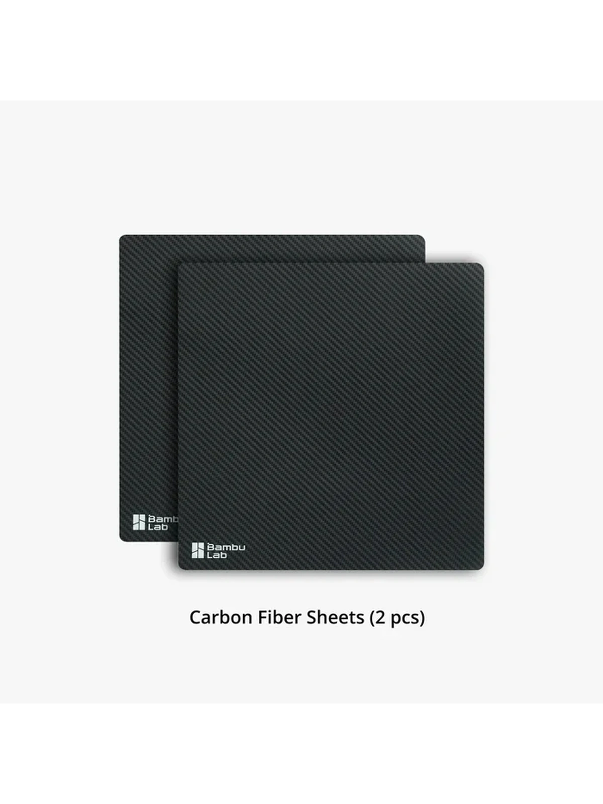 Оригинальные наклейки для печатной пластины «Карбон», 2 шт. / Bambu Lab Carbon Surface Sheet / A1 mini — FAP021