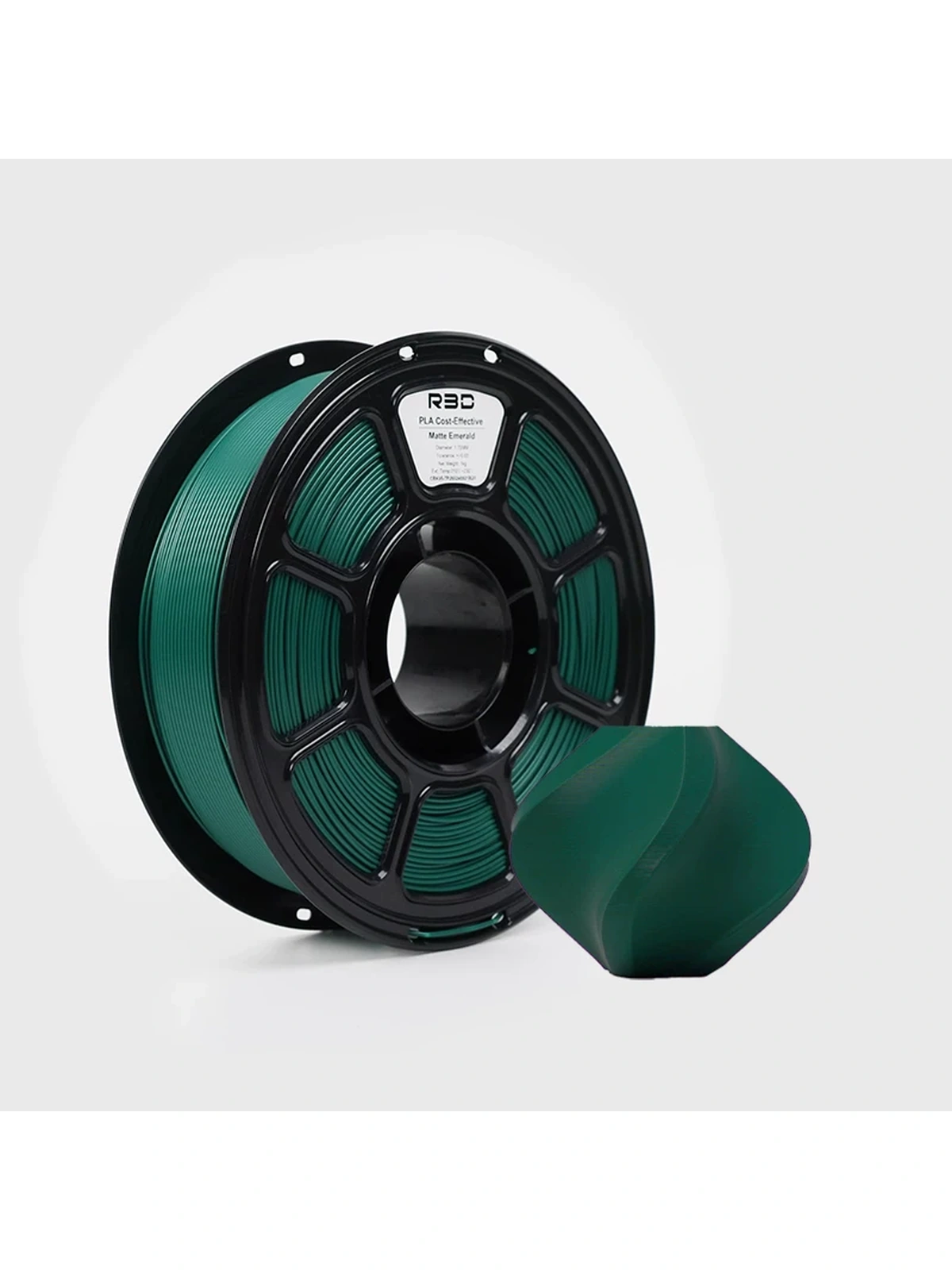 PLA пластик R3D Изумрудный Emerald High-Speed 1.75 мм 1 кг