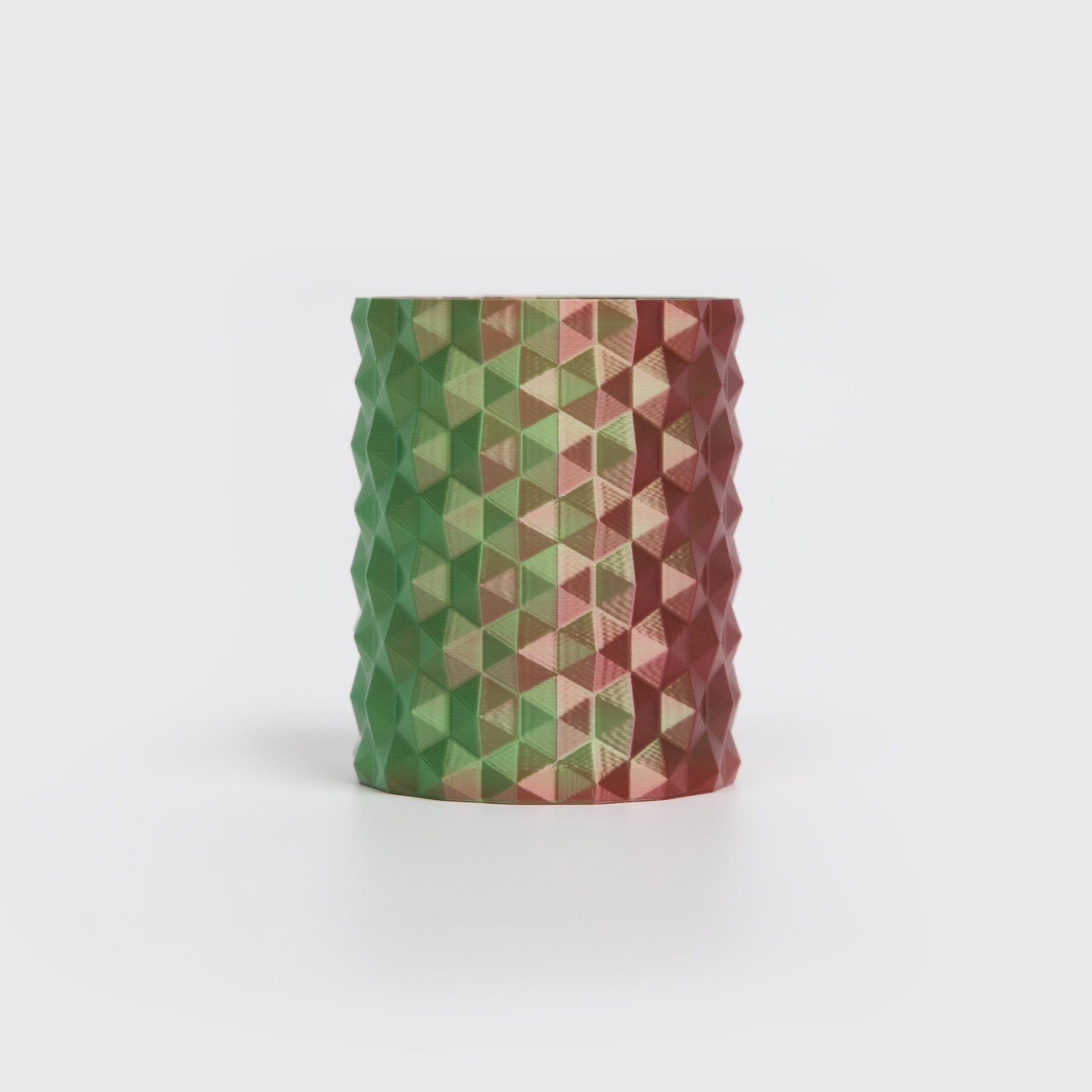 PLA Silk Dual-Color пластик Red Green Красный зелёный R3D 1.75 мм 1 кг