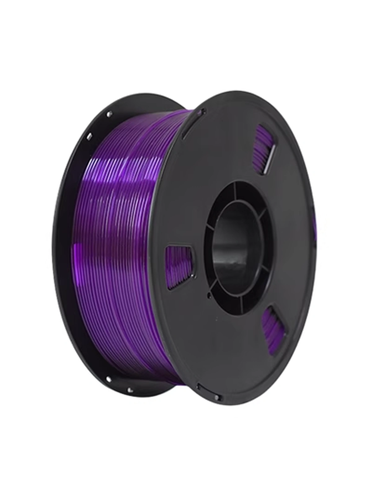 PETG пластик Wan plast полупрозрачный фиолетовый 1.75 мм 1 кг