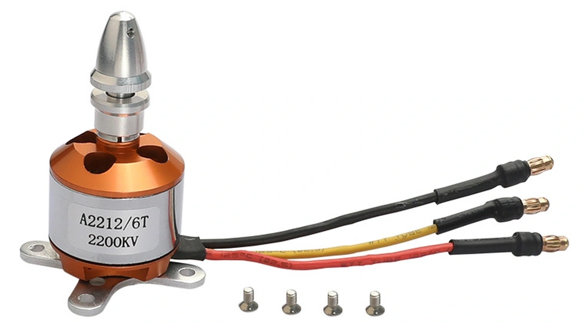 Бесколлекторный мотор A2212/6T 2200KV